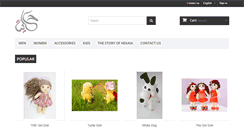 Desktop Screenshot of hekaia.com